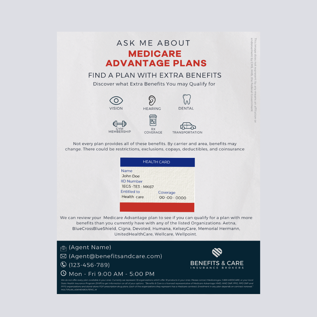 Ask me about Medicare - Flyer