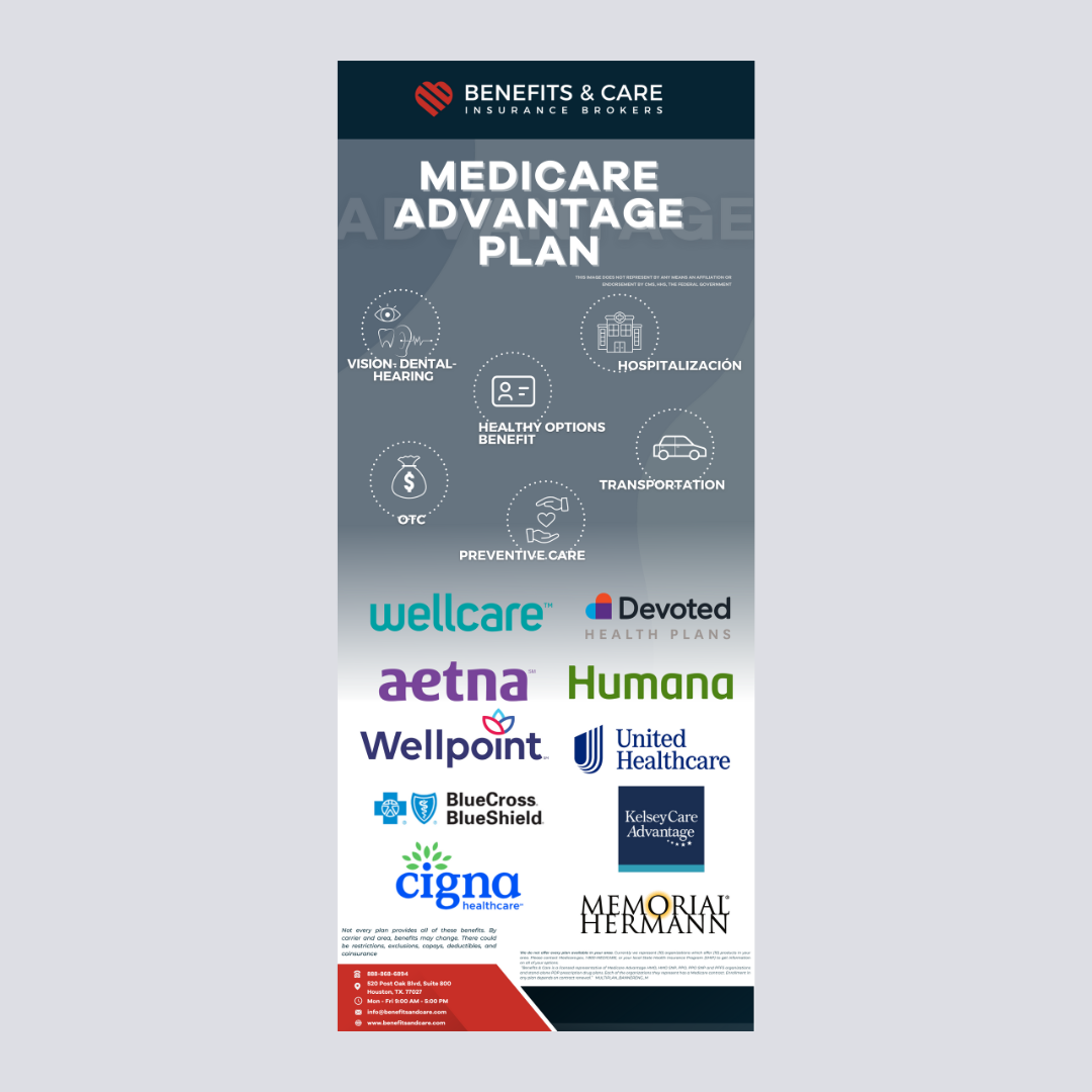 Medicare Advantage Banner benefitsandcare